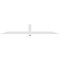 Ekena Millwork Eugene Architectural Grade PVC Gable Bracket, 96"W x 16"H x 2"D x 4"F, 4/12 Pitch GBP096X16X0204EUG00 - alternate 2